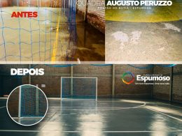 Educação | Escola Municipal Augusto Peruzzo Inaugura Quadra de Esportes